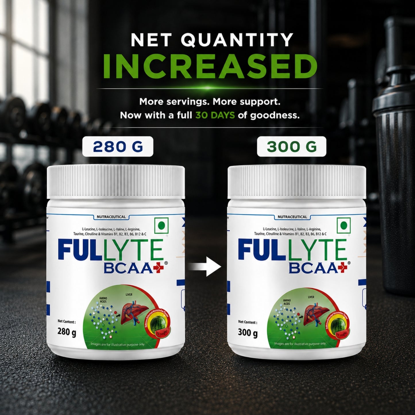 FULLYTE BCAA+ – Expertly Formulated Muscle Recovery & Liver Support
