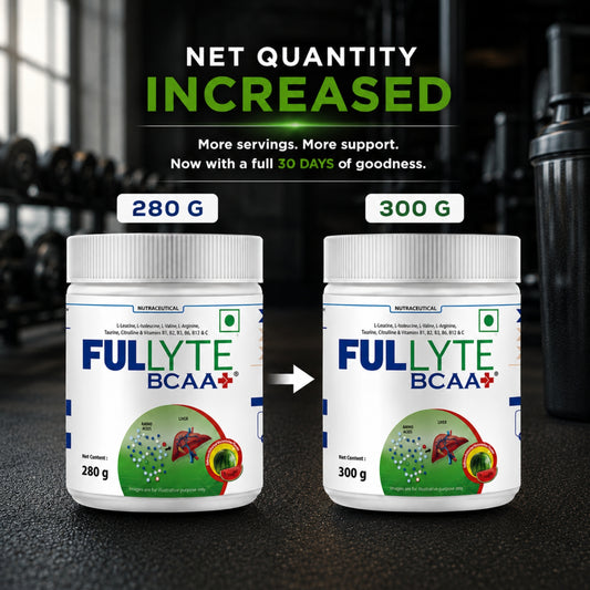 FULLYTE BCAA+ – Expertly Formulated Muscle Recovery & Liver Support