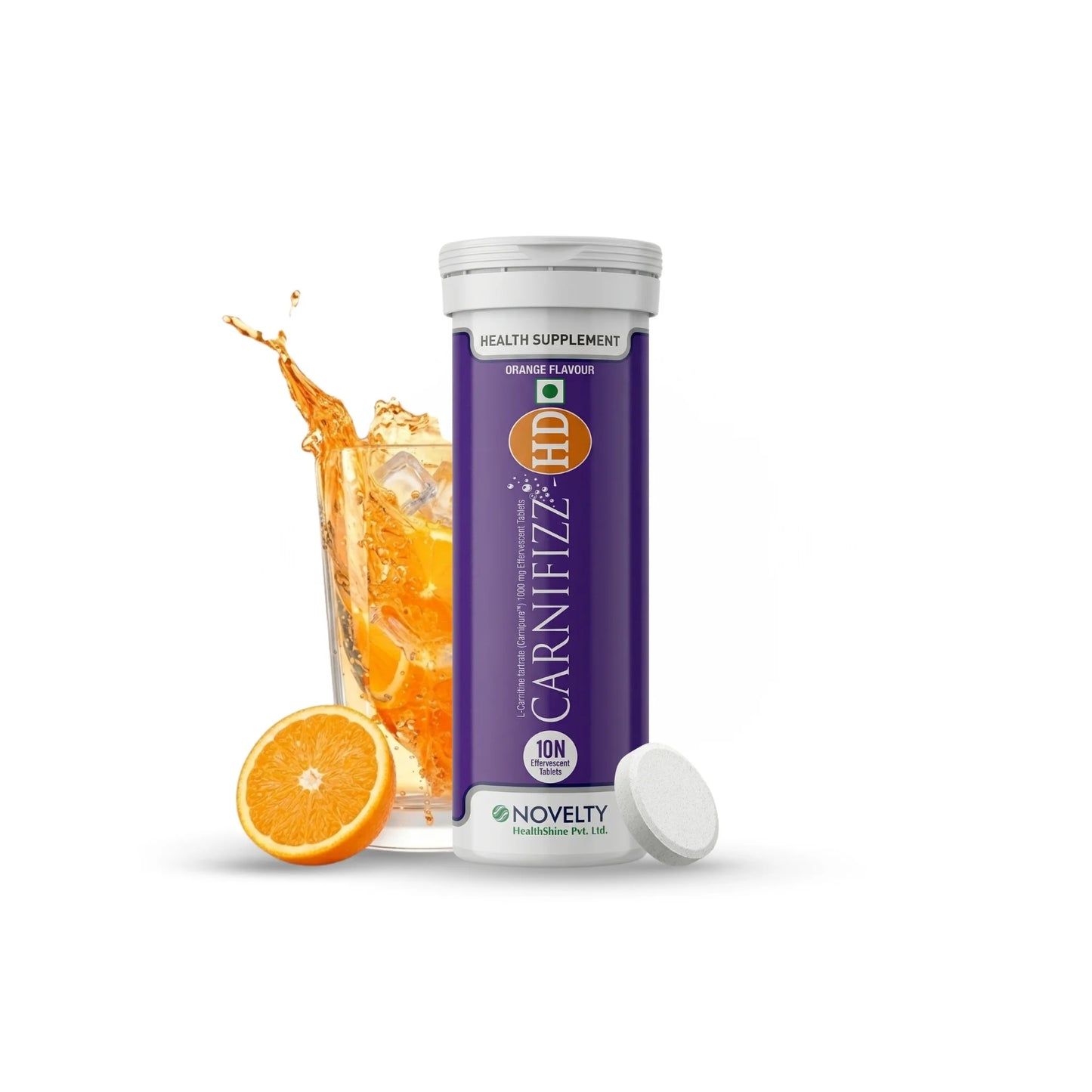 CARNIFIZZ-HD – Effervescent L-Carnitine Tablets for Muscle Energy & Recovery