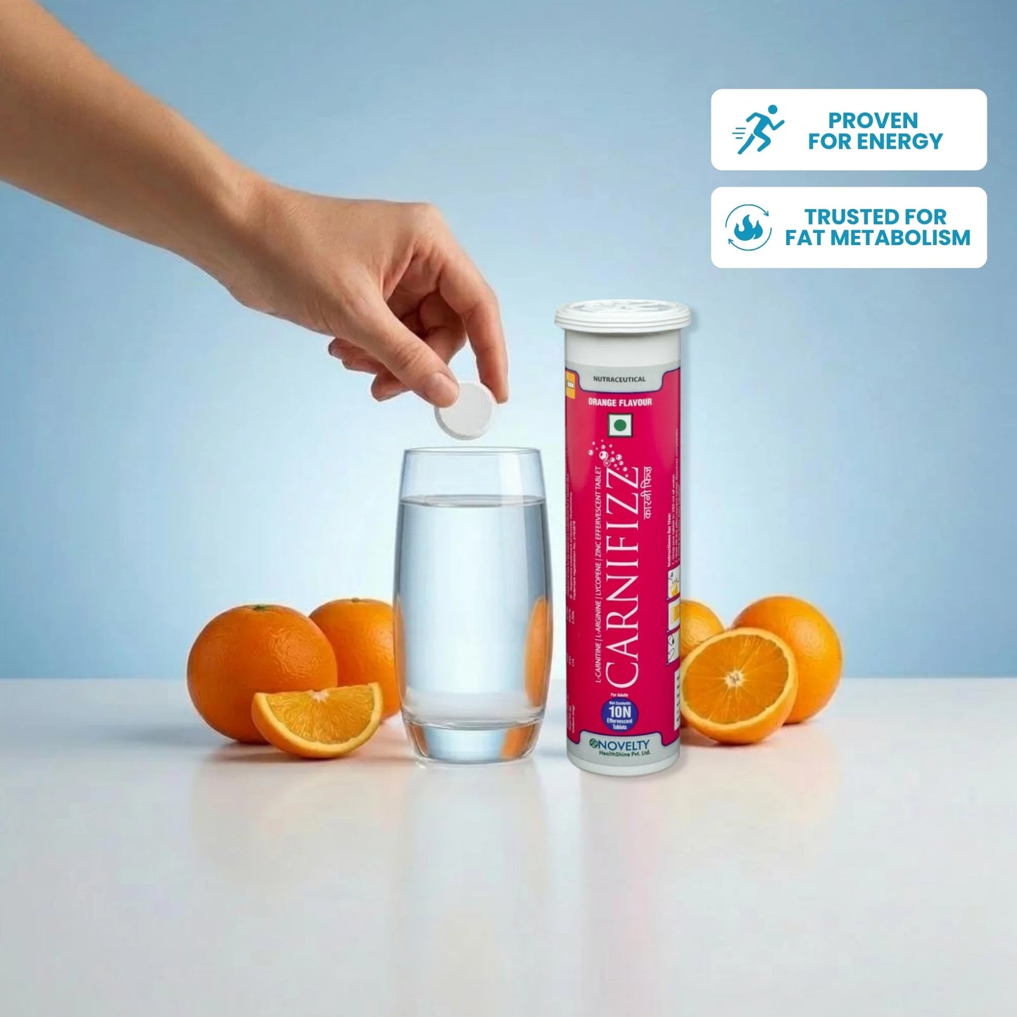 CARNIFIZZ – Effervescent Tablets for Muscle Energy & Recovery