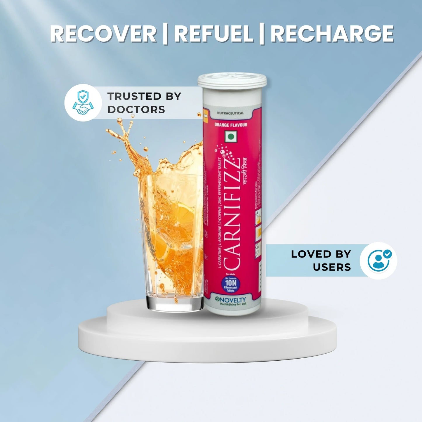 CARNIFIZZ – Effervescent Tablets for Muscle Energy & Recovery