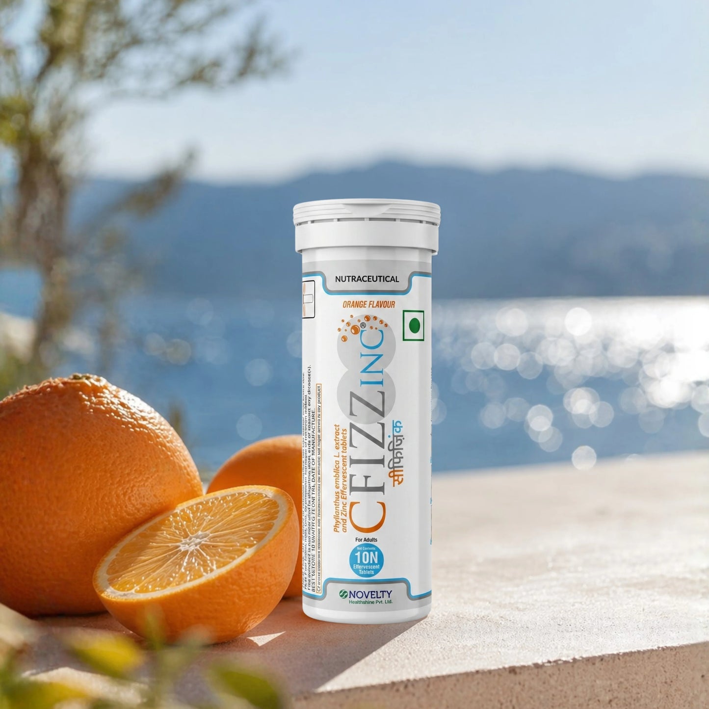 Cfizzinc – Vitamin C & Zinc Effervescent Tablet for Immunity & Skin