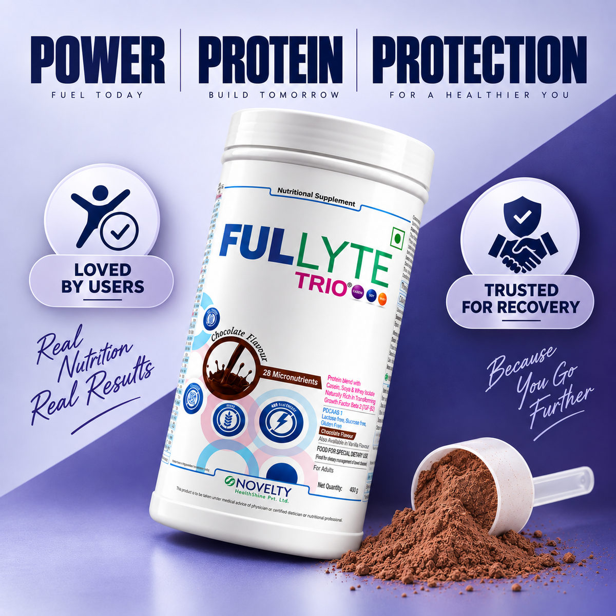 FULLYTE TRIO – Scientifically Crafted Complete Nutritional Supplement