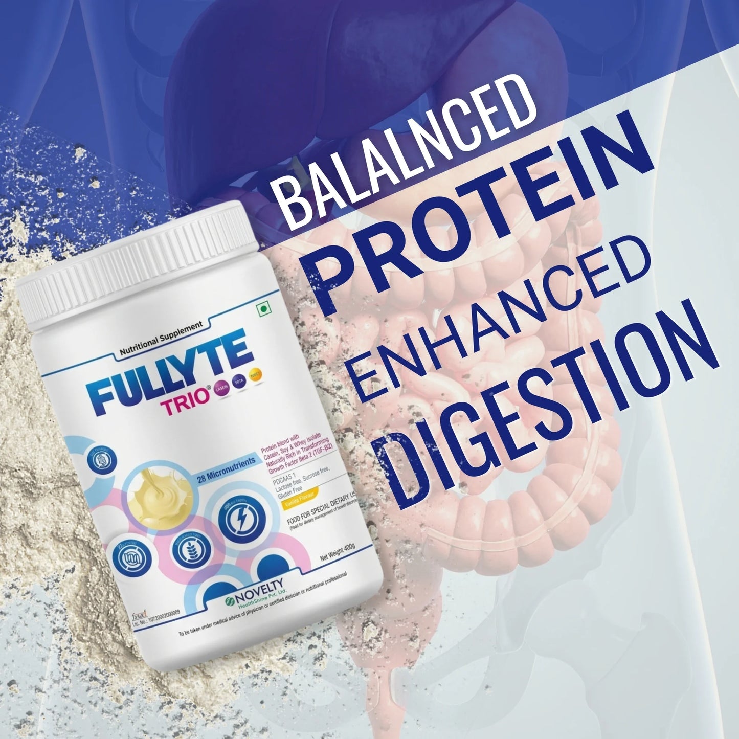 FULLYTE TRIO – Scientifically Crafted Complete Nutritional Supplement
