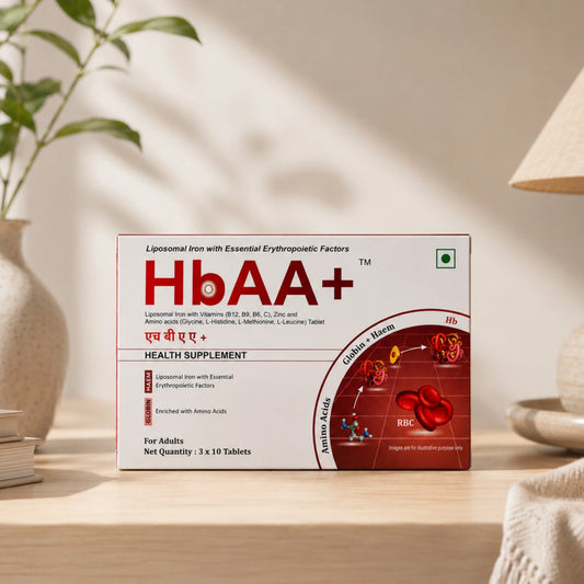 HBAA+ –  Iron Supplement Designed for Maximum Absorption, Zero Discomfort