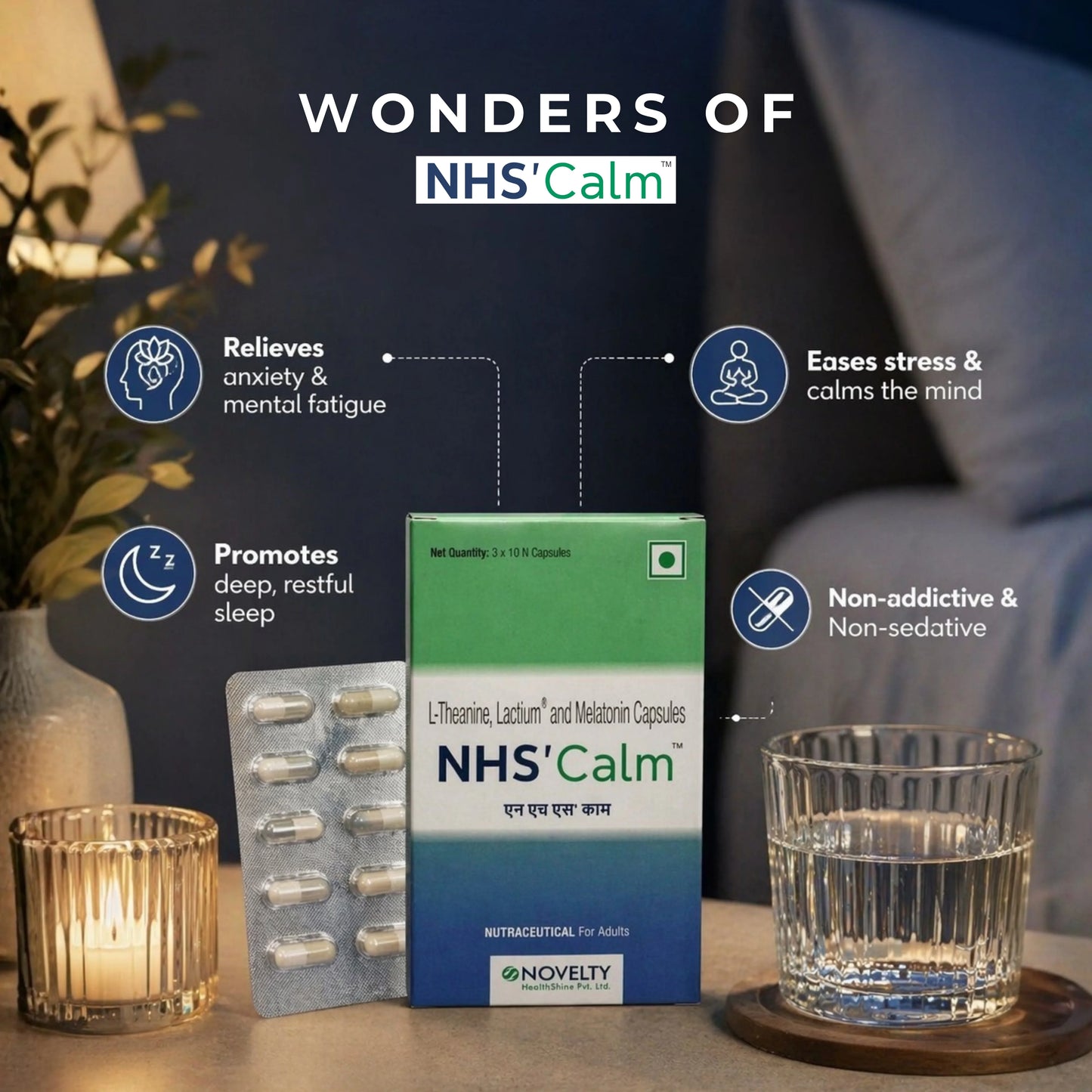 NHS’Calm – Science-Backed Stress, Anxiety & Sleep Support