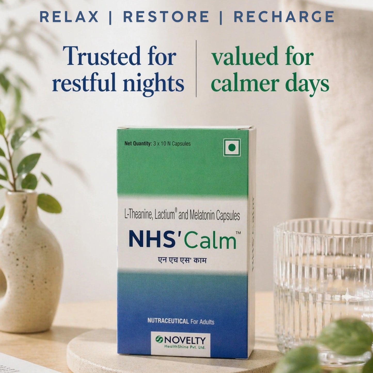 NHS’Calm – Science-Backed Stress, Anxiety & Sleep Support
