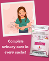 Complete urinary care in every sachet