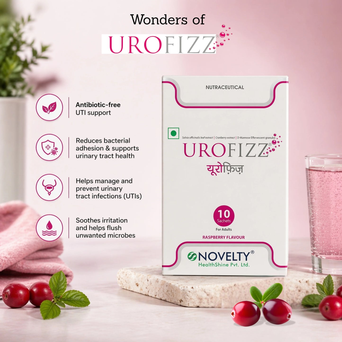 UROFIZZ – Effervescent Relief for Painful UTIs