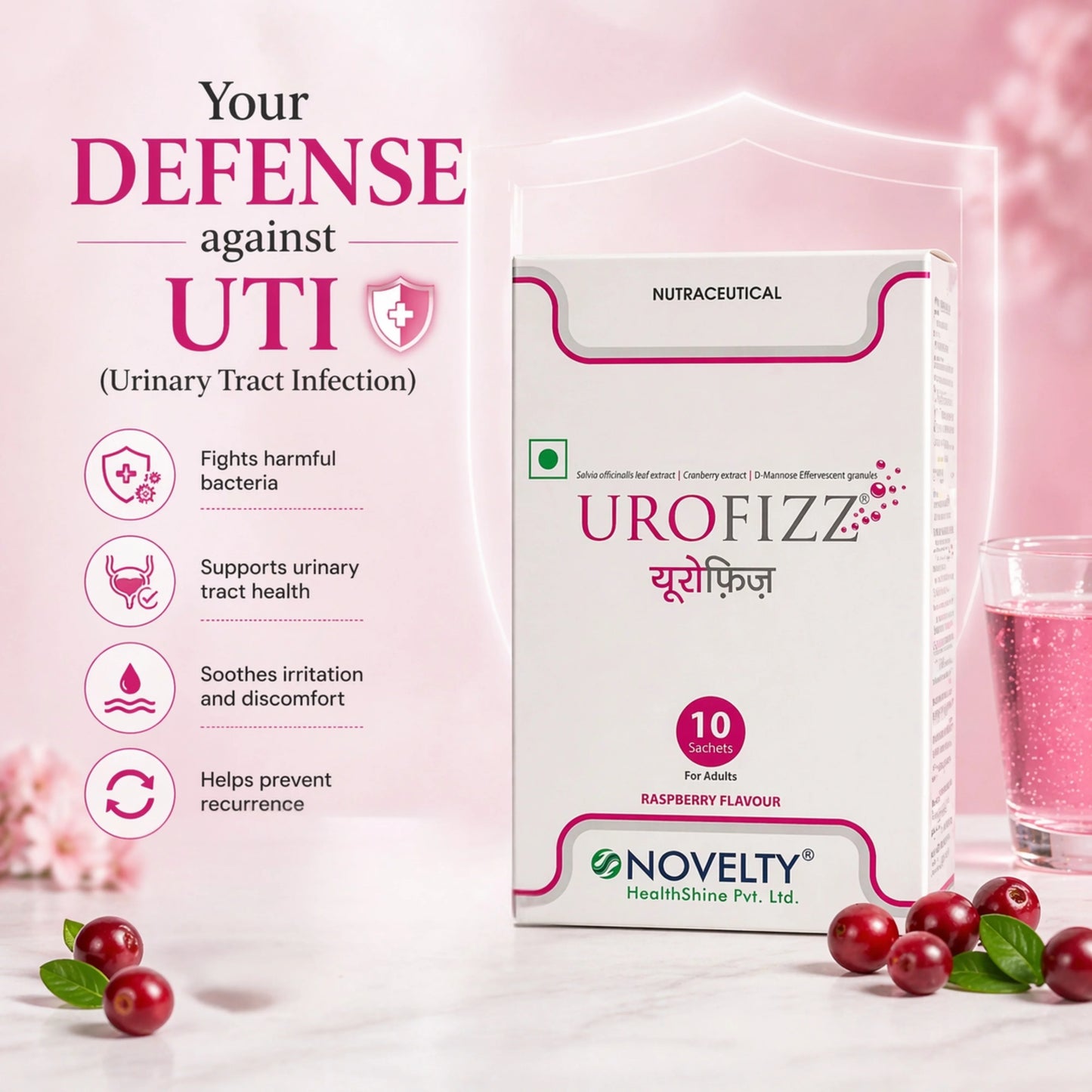 UROFIZZ – Effervescent Relief for Painful UTIs